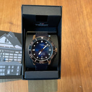  Shop Authentic Tissot Seastar 1000 Powermatic 80 Blue Dial Blue Nylon Strap Watch for Men - T120.407.37.041.00 - Luxxuri