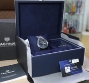  Shop Authentic Tag Heuer Carrera Automatic Blue Dial Silver Steel Strap Watch for Men - WBN2016.BA0640 - Luxxuri