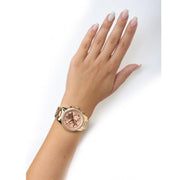  Shop Authentic Michael Kors Ritz Chronograph Rose Dial Two Tone Steel Strap Watch for Women - MK6475 - Luxxuri
