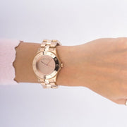  Shop Authentic Marc Jacobs Blade Rose Gold Dial Rose Gold Steel Strap Watch for Women - MBM3127 - Luxxuri