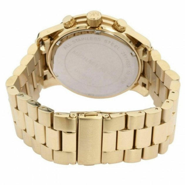  Shop Authentic Michael Kors Runway Gold Dial Gold Steel Strap Watch for Women - MK5575 - Luxxuri