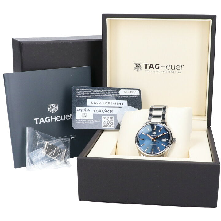  Shop Authentic Tag Heuer Carrera Blue Dial Watch for Women - WAR1112.BA0601 - Luxxuri