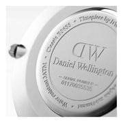  Shop Authentic Daniel Wellington Classic Cornwall White Dial Black Nylon Strap Watch For Men - DW00100260 - Luxxuri
