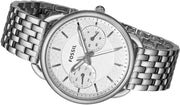  Shop Authentic Fossil Tailor Silver Dial Silver Steel Strap Watch for Women - ES3712 - Luxxuri