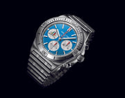  Shop Authentic Breitling Chronomat B01 42 Six Nations Italy Blue Dial Silver Steel Strap Watch for Men - AB0134A41C1A1 - Luxxuri