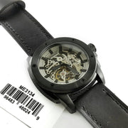  Shop Authentic Fossil Modern Machine Automatic Skeleton Grey Dial Black Steel Strap Watch for Men - ME3134 - Luxxuri