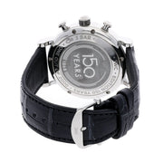  Shop Authentic IWC Portofino Chronograph Blue Dial Black Leather Strap Watch for Men - IW391023 - Luxxuri