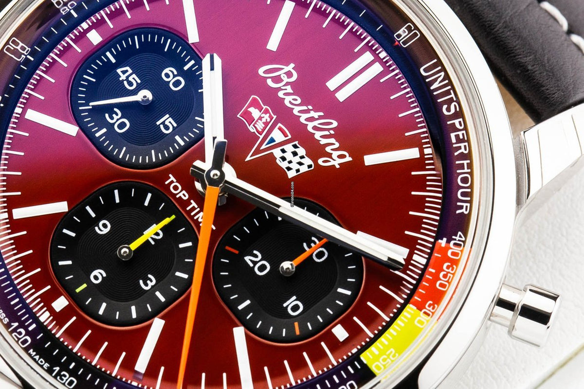  Shop Authentic Breitling Top Time B01 Chevrolet Corvette Red Dial Black Leather Strap Watch for Men - AB01761A1K1X1 - Luxxuri