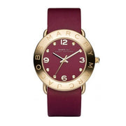  Shop Authentic Marc Jacobs Amy Red Dial Burgundy Leather Strap Watch for Women - MBM1152 - Luxxuri