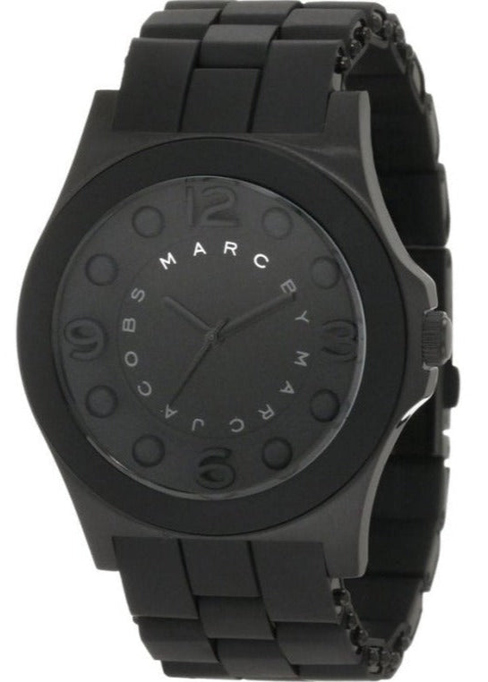  Shop Authentic Marc Jacobs Pelly Black Dial Black Silicon Strap Watch for Women - MBM2511 - Luxxuri