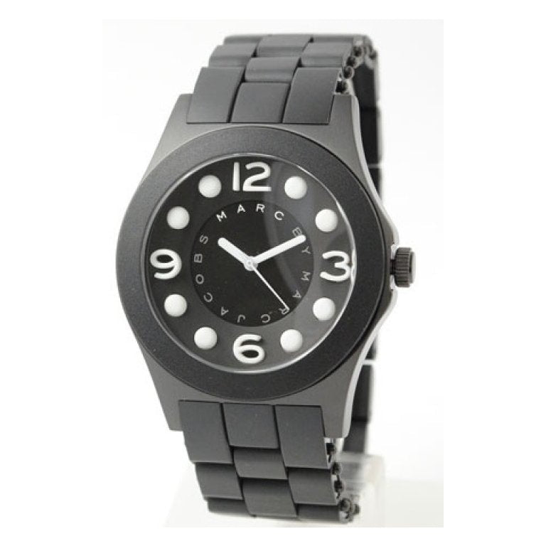  Shop Authentic Marc Jacobs Pelly Black Dial Black Silicone Strap Watch for Women - MBM2516 - Luxxuri