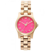  Shop Authentic Marc Jacobs Henry Dinky Pink Dial Rose Gold Steel Strap Watch for Women - MBM3203 - Luxxuri