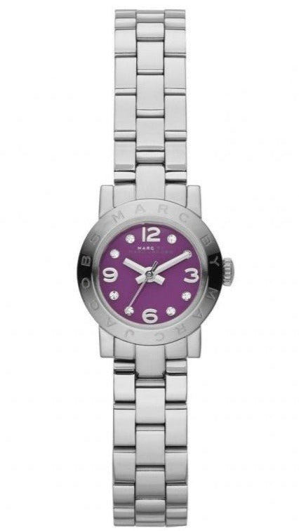  Shop Authentic Marc Jacobs Amy Purple Dial Silver Steel Strap Watch for Women - MBM3228 - Luxxuri