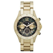 Shop Authentic Marc Jacobs Rock Chronograph Black Dial Gold Steel Strap Watch for Women - MBM3253 - Luxxuri