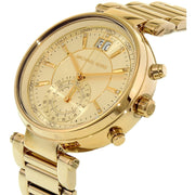  Shop Authentic Michael Kors Sawyer White Dial Gold Steel Strap Watch for Women - MK6362 - Luxxuri