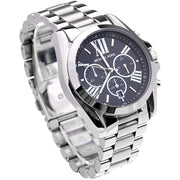  Shop Authentic Michael Kors Bradshaw Black Dial Silver Steel Strap Watch for Men - MK5705 - Luxxuri