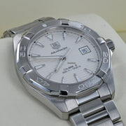  Shop Authentic Tag Heuer Aquaracer White Dial Watch for Men - WAY2111.BA0928 - Luxxuri