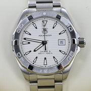  Shop Authentic Tag Heuer Aquaracer White Dial Watch for Men - WAY2111.BA0928 - Luxxuri