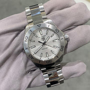  Shop Authentic Tag Heuer Aquaracer Professional 200 Quartz Silver Dial Silver Steel Strap Watch for Men - WBP1111.BA0627 - Luxxuri