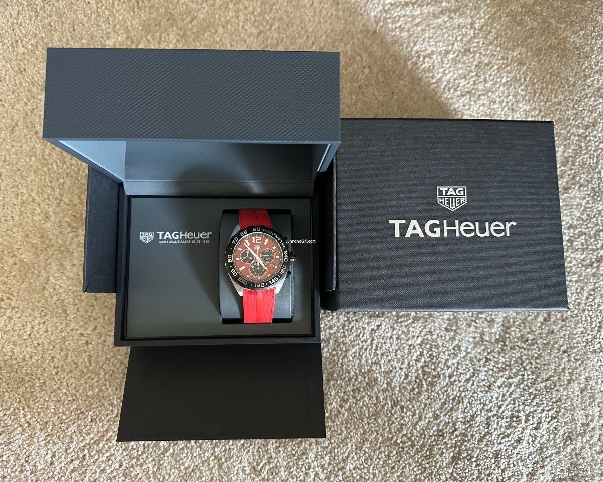  Shop Authentic Tag Heuer Formula 1 Red Dial Watch for Men - CAZ101AN.FT8055 - Luxxuri