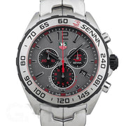  Shop Authentic Tag Heuer Formula 1 Special Edition Chronograph Grey Dial Silver Steel Strap Watch for Men - CAZ1012.BA0883 - Luxxuri