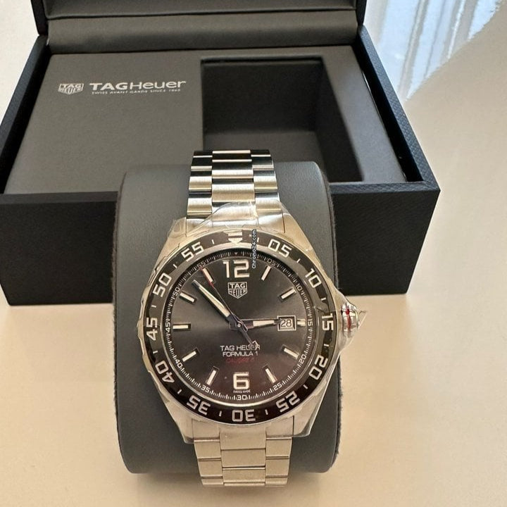 Shop Authentic Tag Heuer Formula 1 Anthracite Dial Watch for Men - WAZ2011.BA0842 - Luxxuri