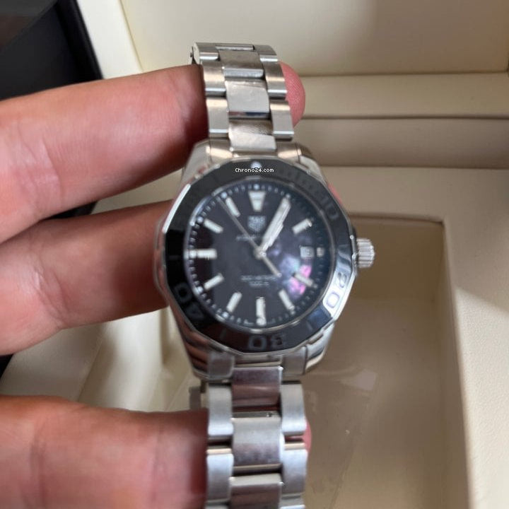  Shop Authentic Tag Heuer Aquaracer Black Dial Watch for Women - WAY131K.BA0748 - Luxxuri