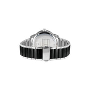  Shop Authentic Tommy Hilfiger Sneaker Quartz Black Dial Two Tone Steel Strap Watch for Men - 1791619 - Luxxuri