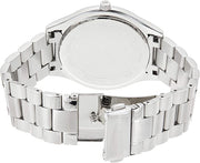  Shop Authentic Michael Kors Slim Runway Quartz Blue Dial Silver Steel Strap Watch For Women - MK3379 - Luxxuri