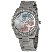  Shop Authentic Guess G Twist Diamonds Silver Dial Silver Steel Strap Watch For Women - W1201L1 - Luxxuri