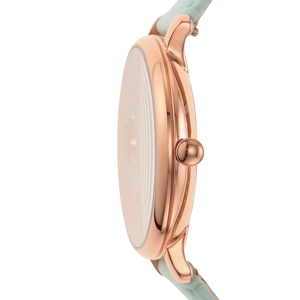  Shop Authentic Fossil Jacqueline Multi Colored Dial Blue Leather Strap Watch for Women - ES4813 - Luxxuri