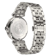 Shop Authentic Versace Aion Chronograph White Dial Silver Steel Strap Watch for Men - VBR040017 - Luxxuri
