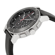  Shop Authentic Burberry The City Black Dial Black Leather Strap Watch for Men - BU9382 - Luxxuri