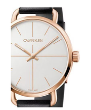  Shop Authentic Calvin Klein Even White Dial Black Leather Strap Watch for Women - K7B216C6 - Luxxuri