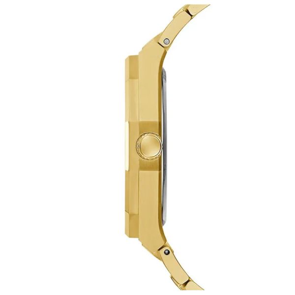  Shop Authentic Guess Asset Quartz Green Dial Gold Steel Strap Watch For Men - GW0575G2 - Luxxuri