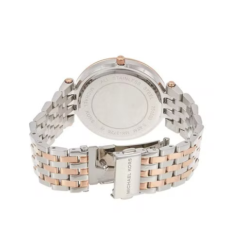  Shop Authentic Michael Kors Darci Rose Gold Dial Two Tone Steel Strap Watch for Women - MK3726 - Luxxuri