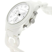 Shop Authentic Michael Kors Ceramic White Dial White Steel Strap Watch for Women - MK5387 - Luxxuri