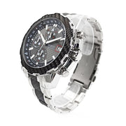  Shop Authentic Guess Octane Chronograph Black Dial Two Tone Steel Strap Watch for Men - W1046G1 - Luxxuri