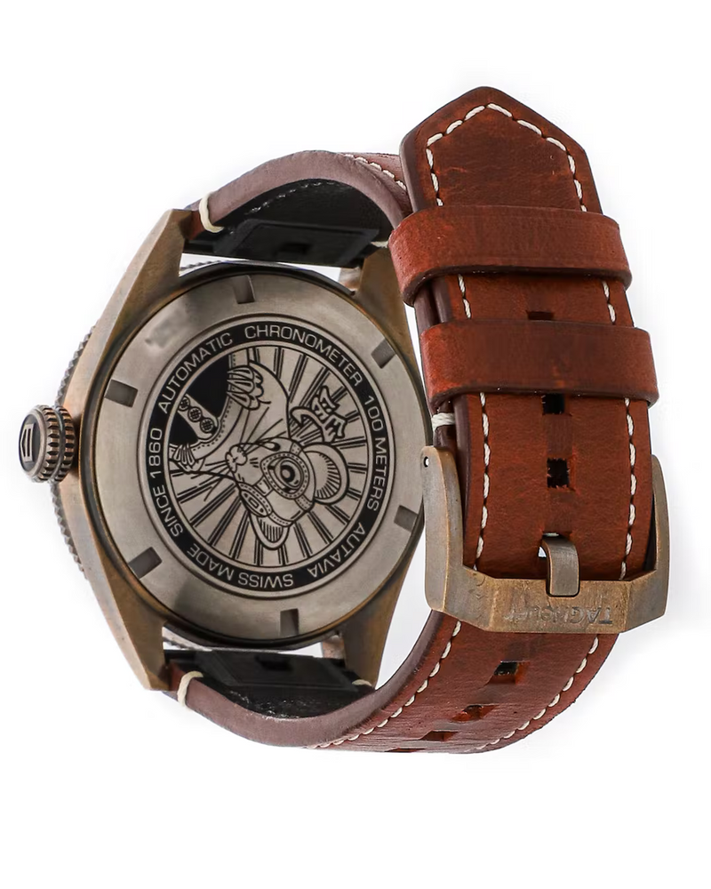  Shop Authentic Tag Heuer Autavia Maroon Dial Watch for Men - WBE5193.FC8300 - Luxxuri