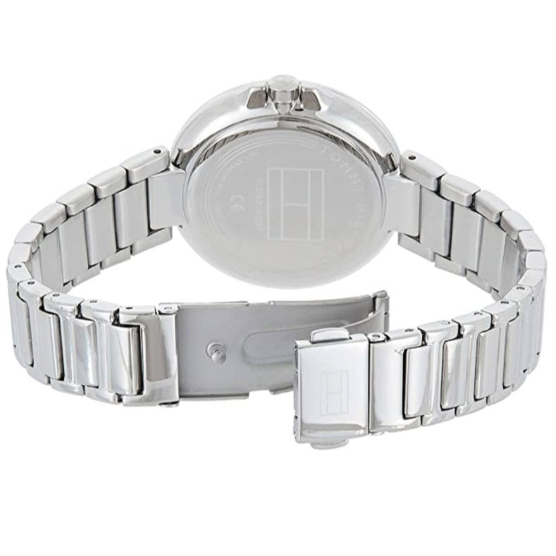  Shop Authentic Tommy Hilfiger Angela Blue Dial Silver Steel Strap Watch for Women - 1782126 - Luxxuri