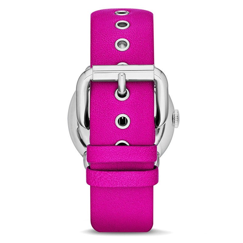  Shop Authentic Marc Jacobs Amy Pop Pink Dial Pink Leather Strap Watch for Women - MBM1286 - Luxxuri