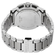  Shop Authentic Gucci G Chrono Chronograph Silver Dial Silver Steel Strap Watch For Men - YA101201 - Luxxuri