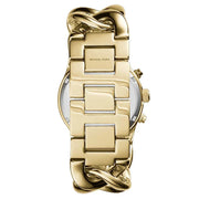 Shop Authentic Michael Kors Nini Three Hand Gold Dial Gold Steel Strap Watch For Women - MK3235 - Luxxuri