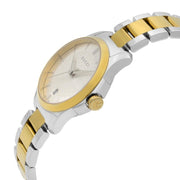  Shop Authentic Gucci G Timeless Silver Dial Two Tone Steel Strap Watch For Women - YA126563 - Luxxuri