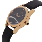  Shop Authentic Tissot T Wave Black Dial Black Leather Strap Watch For Women - T112.210.36.051.00 - Luxxuri