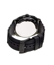  Shop Authentic Fossil Machine Chronograph Black Dial Black Silicone Strap Watch for Men - FS4487 - Luxxuri