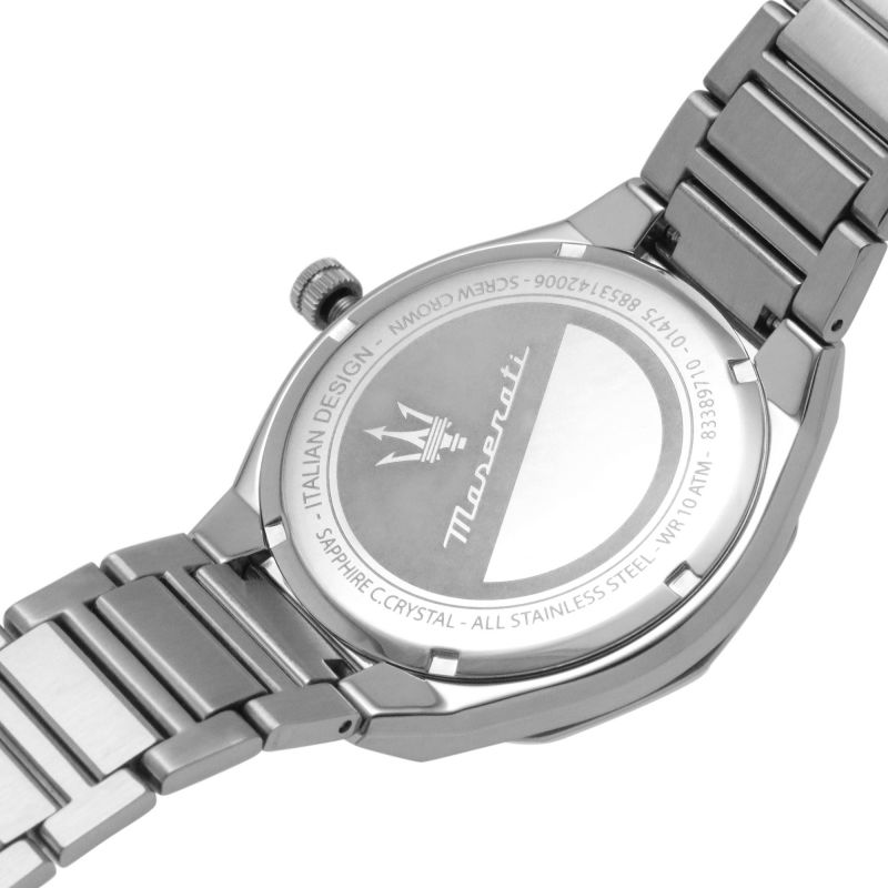  Shop Authentic Maserati Stile Blue Dial Silver Steel Strap Watch For Men - R8853142006 - Luxxuri
