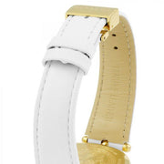  Shop Authentic Versace Palazzo Empire White Dial White Leather Strap Watch for Women - VCO040017 - Luxxuri