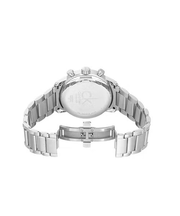  Shop Authentic Calvin Klein City Chronograph White Dial Silver Steel Strap Watch for Men - K2G271Z6 - Luxxuri
