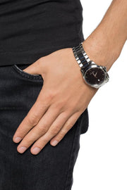  Shop Authentic Gucci G Timeless Black Dial Silver Steel Strap Unisex Watch - YA126457 - Luxxuri